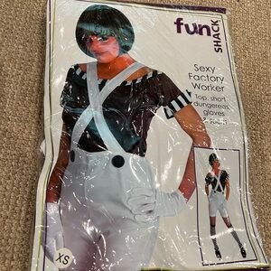 Willy Wonka Oompa Loompa costume size YXL/AXS